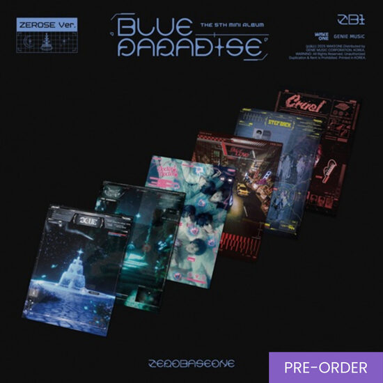 {PRE-ORDER} ZEROBASEONE - 5th Mini Album [BLUE PARADISE] (Zerose Ver.)